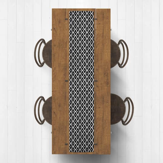 Diamond Zig Zags Indoor/Outdoor Table Runner